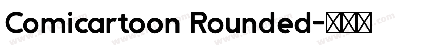 Comicartoon Rounded字体转换